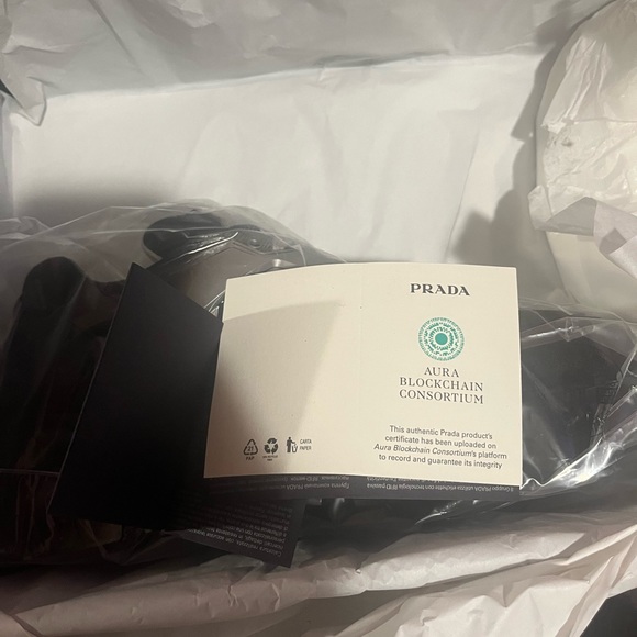 BRAND NEW PRADA CLOUD BUST SILVER AND BLACK - Picture 6 of 14